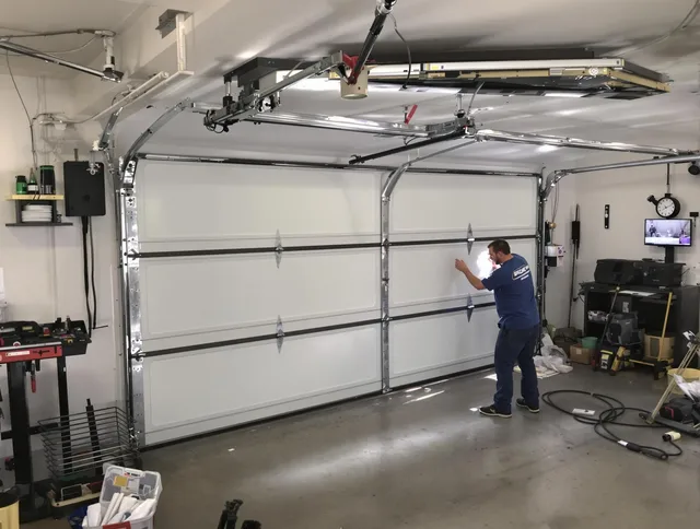Professional garage door repair service by Stoneham Garage Door Repair in Stoneham