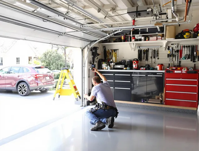 Local garage door repair service by Stoneham Garage Door Repair in Stoneham