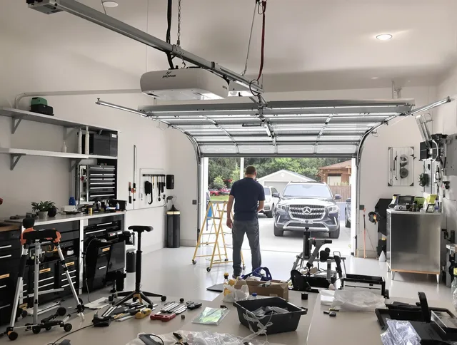Garage door opener installation by Stoneham Garage Door Repair in Stoneham